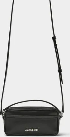 Jacquemus Mens Baneto leather bag