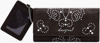 Desigual Bruine Polyethyleen Damesportemonnee