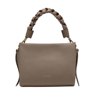 Coccinelle Boheme Small Shoulder Bag - Dames - Handtassen - Bruin - ONE Size - Leer - Tassen