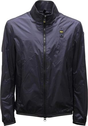 Blauer Giubbotto Leggero Jacket E - Heren - Zomerjassen - Blauw - S - Jassen