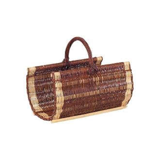 Aubry Gaspard Aubry Gaspard - Cesta De Troncos De Mimbre Blanco Y Crudo - Pbu1070