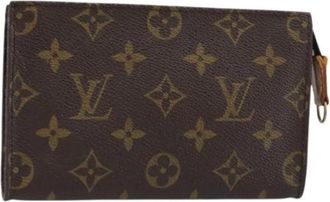 Louis Vuitton Pre-owned Clutch - Dames - Vintage Clutch - Bruin - ONE Size - Vintage
