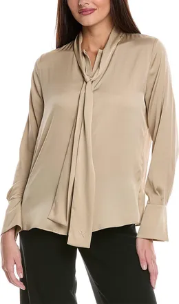 Kobi Halperin Leni Silk-Blend Blouse