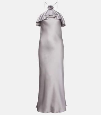 Rodarte Abito sottoveste in charmeuse di seta