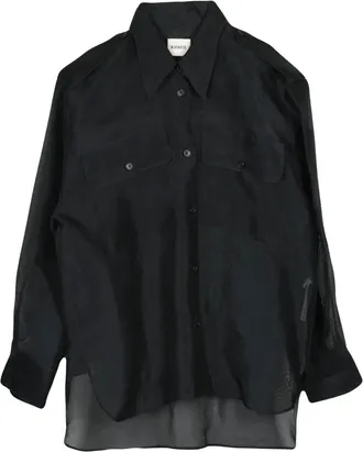 Khaite Mujer, Blusas y Camisas, Negro, Talla: S