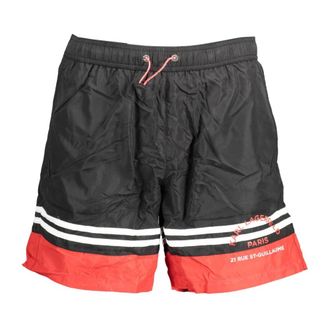 Karl Lagerfeld Badmode, Heren, Zwart, L, Zwemkleding Kostuum Onderdeel Voor Mannen Zwart