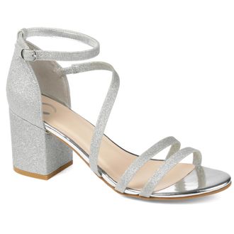 Journee Collection Women & apos;s Bella Medium and Wide Width Evening Dress Sandals