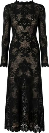 Twinset Maxi Abito - - Dresses - Donna - Nero - M