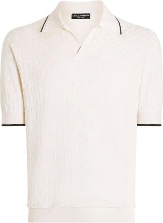 Dolce & Gabbana T-shirt in seta - Toni neutri