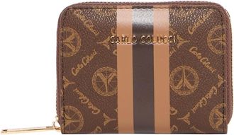 Carlo Colucci Accessoires, Dames, Bruin, ONE Size, Small Wallet