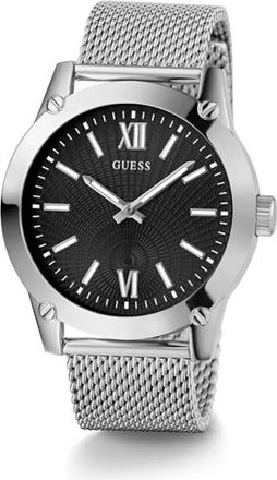 Guess Crescent Horloge - Heren - Horloges - Grijs - ONE Size - Accessoires