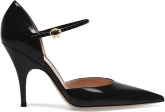 Gianvito Rossi Sofia DOrsay Pump in Black Nappa at Nordstrom, Size 40.5
