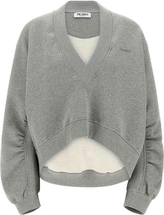 The Attico Logo Embroidery Sweatshirt