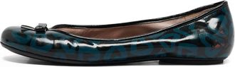 Marc Jacobs Ballerine con stampa - Nero