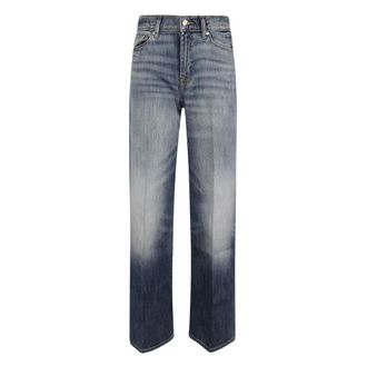 7 For All Mankind Wide Jeans - Jeans - Mujer - Azul - W25