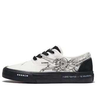 Li-Ning (WMNS) Li-Ning x Star Wars Skateboarding Low Creamwhite Black AGCS202-2