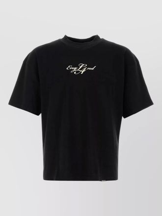 Represent cotton t shirt short sleeves crew neck graphic