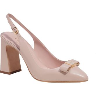 Kate Spade New York bowdie slingback pump in Pale Vellum at Nordstrom, Size 6.5