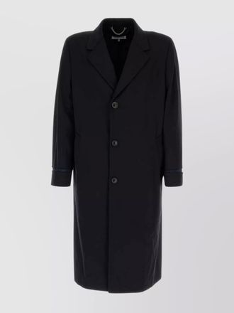 Maison Margiela tailored wool coat featuring back vent
