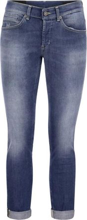 Dondup George Skinny Fit Low-Rise Jeans - Dames - Skinny Jeans - Blauw - W30 - Katoen - Jeans