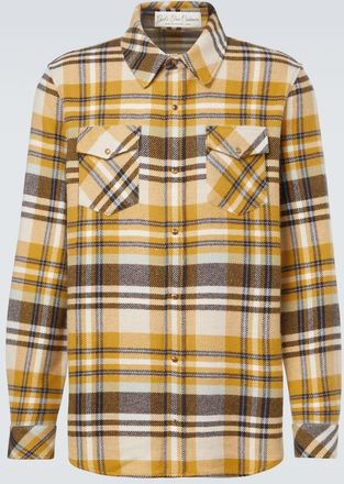 God's True Cashmere Camicia Abundance in cashmere con occhio di tigre