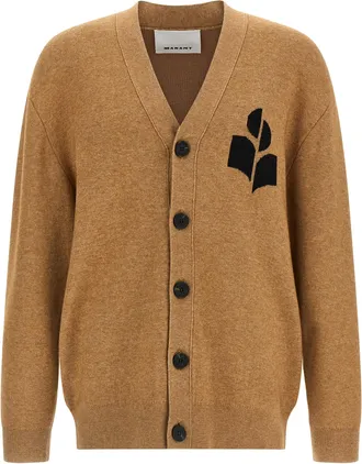 Isabel Marant Beige Cotton Mens Cardigan