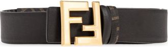 Fendi Belts, male, Brown, Size: 90 CM FF Squared Belt