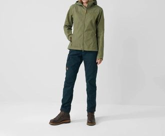 Fj&auml;llr&auml;ven Womens Stina Jacket In Green
