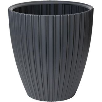 OEM Maceta De Flores - Garden Id - Elegante - 40 X 42 Cm - Para Jard&iacute;n, Balcones O Interiores - Antracita