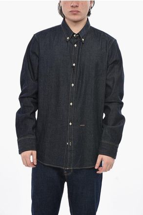 Dsquared2 Denim Button Down Shirt size 56