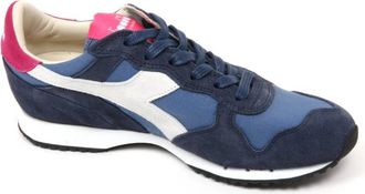 Diadora Trident Heritage Low Top Sneakers - Dames - Sneakers - Blauw - 38 1/2 EU - Schoenen