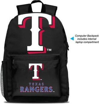 Mojo Texas Rangers MOJO Large Logo Fan Backpack in Black at Nordstrom