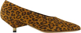 Isabel Marant Gedrukte Leren Pumps - Luipaardstijl - Dames - Pumps - Veelkleurig - 36 EU - Leer - Schoenen
