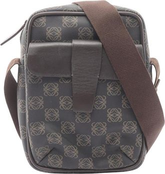 Loewe Pre-owned Loewe Coated Canvas Repeat Anagram Crossbody Ladies X0WT2ELE5GBHJ7XH