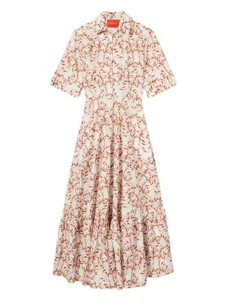 La DoubleJ San Pietro midi dress - White