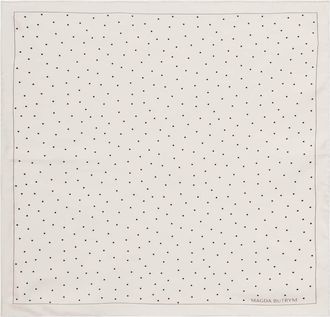 Magda Butrym Sciarpa in seta a pois