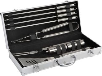 COOK IN GARDEN Malet&iacute;n de cocinero y accesorios para barbacoa