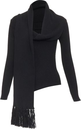 Jean Paul Gaultier Maille Femme cowl neck sweater