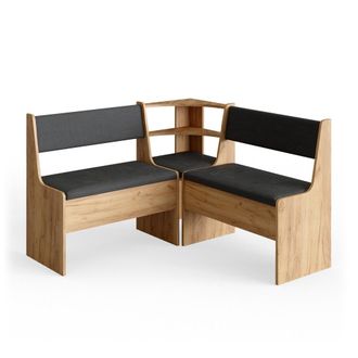 Vicco Panca Ad Angolo Roman, Quercia Dorata, 120 X 41.5 Cm