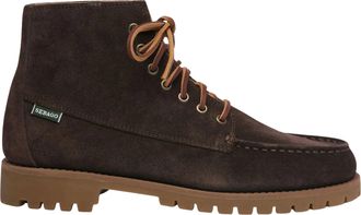 Sebago Moccasin-Toe Rugged Sole Suede Ankle Boots