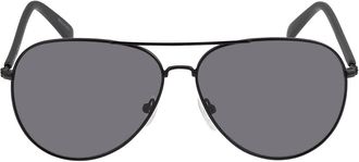 Calvin Klein Grey Pilot Unisex Sunglasses CK19314S 001 60