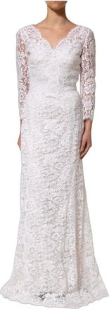 Dolce & Gabbana Mujer, Vestidos, Blanco, Talla: M