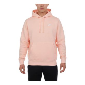 Nike Sportswear Club Fleece Pullover Hoodie Asia Sizing Pink BV2655-664