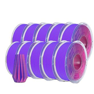 OEM Filamento Per Stampante 3d, Materiale Pla, Diametro 1,75 Mm, Rosso-blu