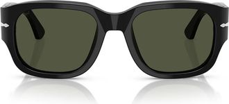 Persol Sunglasses Po3380 S 95/31 Black/Green Unisex