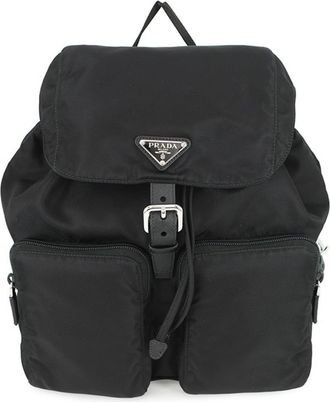 Prada Black Nylon Backpack (Pre-Owned)