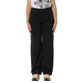 Max Mara Broeken, Dames, Zwart, S, Wol, Mirna Pants