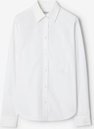 Burberry Classic Fit Cotton Poplin Formal Shirt, Brand Size 10 (US Size 8)