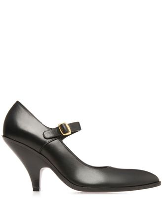 Bally Lallie leren pumps - Zwart