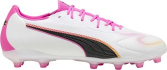 Puma Heren King Match Stevige Grond Voetbalschoenen (Roze)